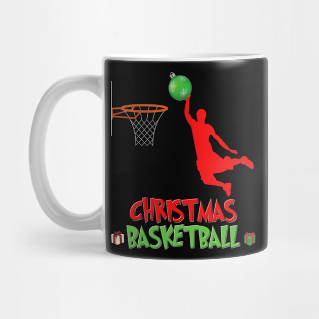 Christmas Basketball Shirt, Christmas Basketball T-Shirt, Funny Basketball Lover Shirt, Basketball Shirt, Christmas Gifts Idea by DESIGN SPOTLIGHT